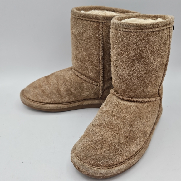 Bearpaw Emma suede sherpa fleece lined waterproof winter boots size 12 - Picture 5 of 16